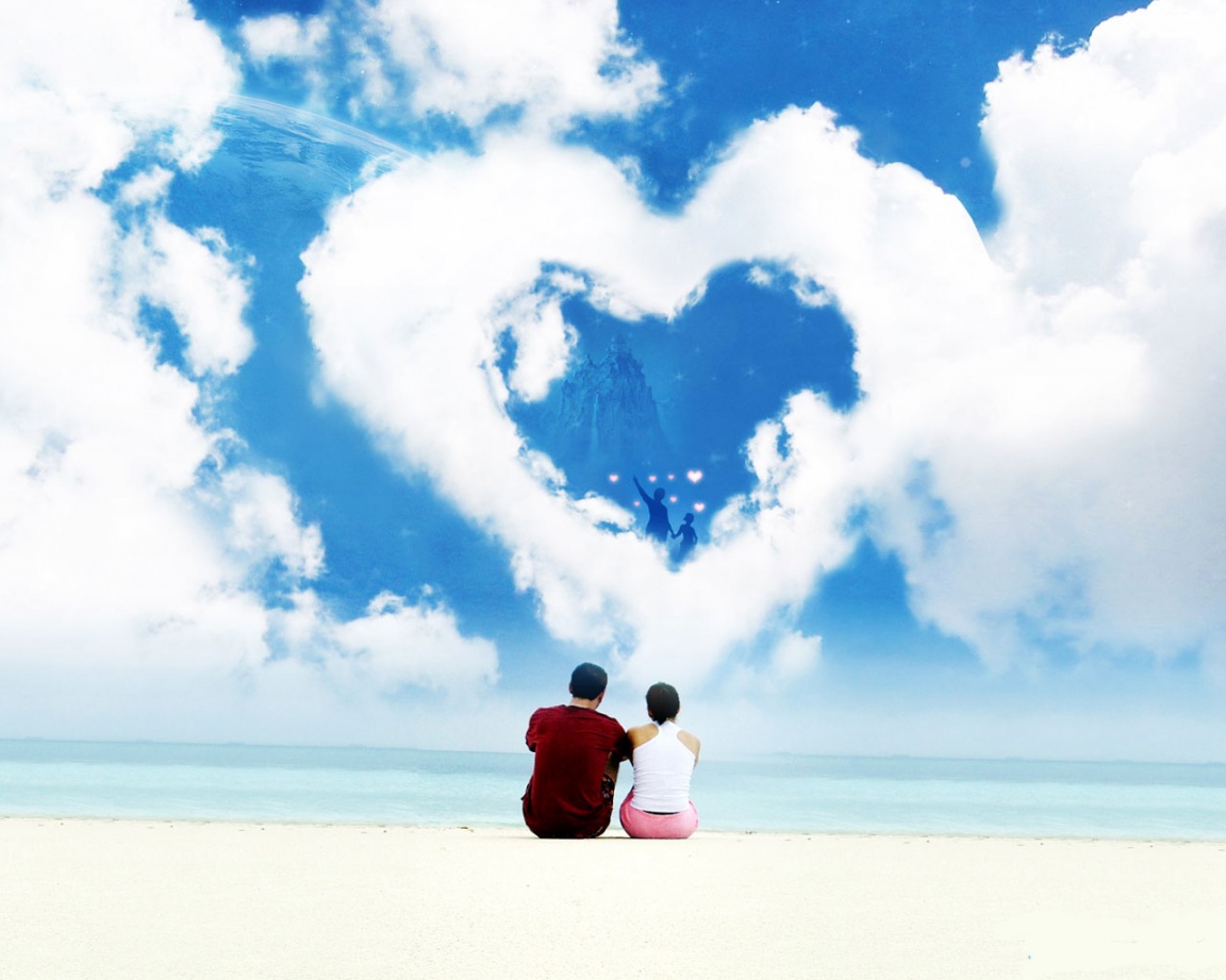 Valentine Celebration at Beach