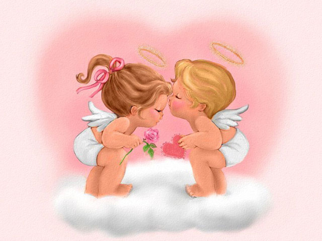 Valentine Cupid Couple 